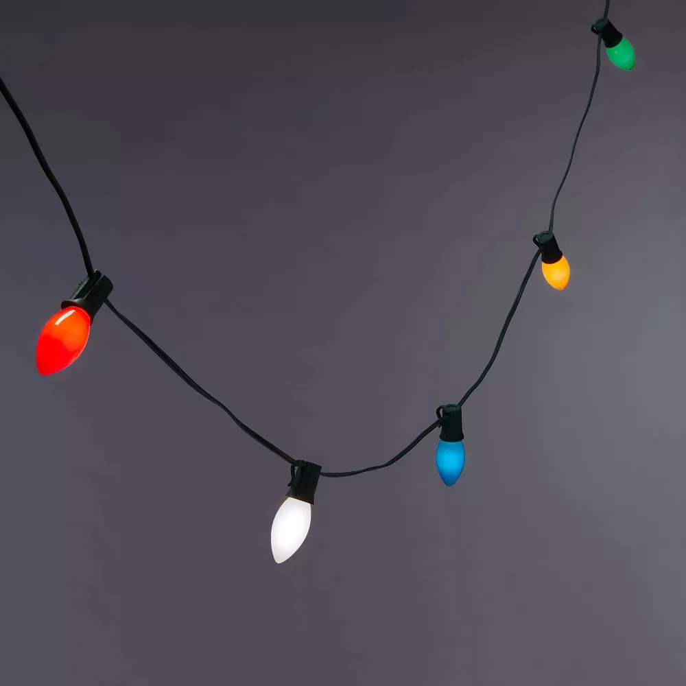 20ct Incandescent C9 Christmas String Lights with Green Wire - Wondershop™