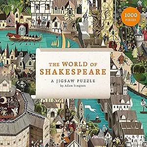 Laurence King The World of Shakespeare 1000 Piece Puzzle