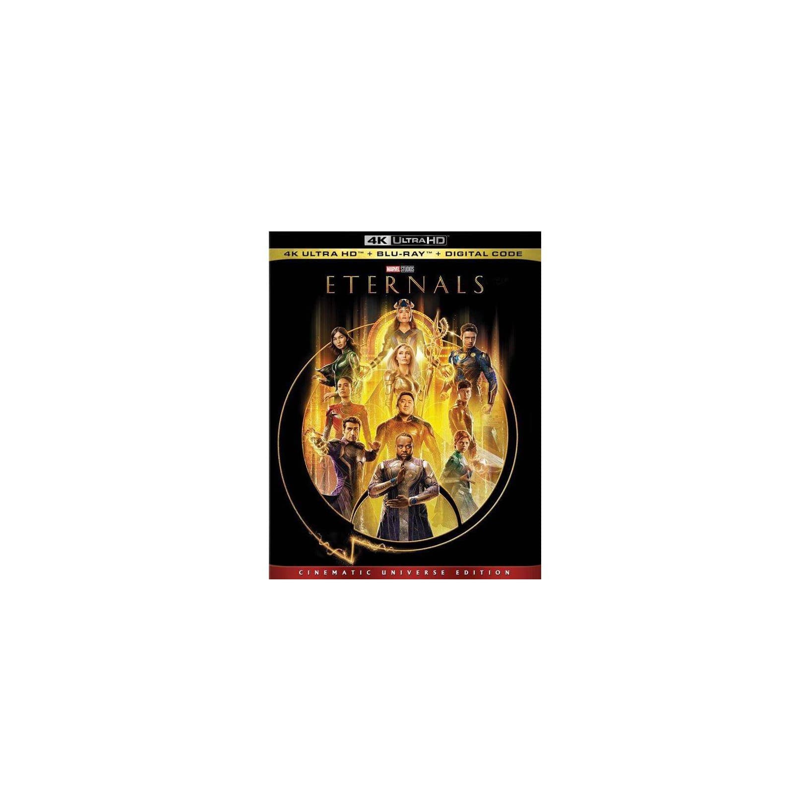 Eternals 4K ULTRA HD+BLU-RAY+DIGITAL CODE