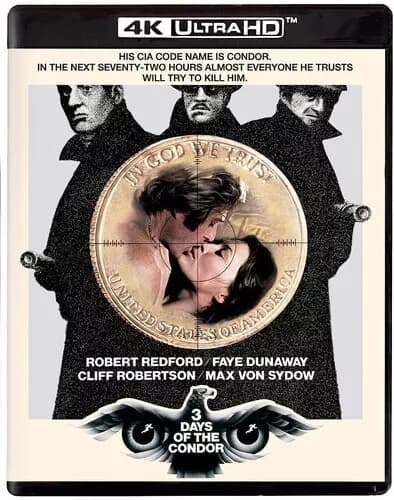 Three Days of the Condor [New 4K UHD Blu-ray] With Blu-Ray, 4K Mastering, Ac-3