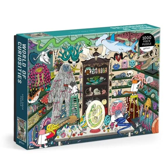 Galison World of Curiosities Puzzle : 1000 Pieces