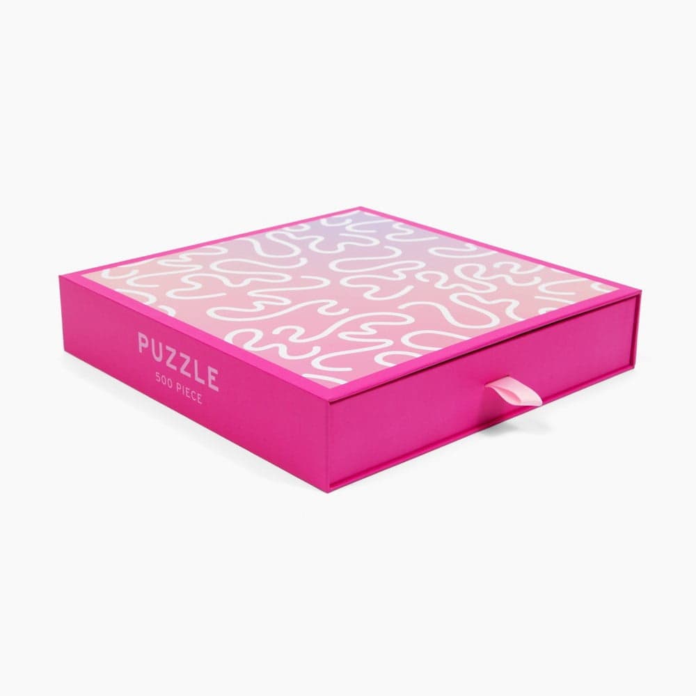 500pc Puzzle Pink Box