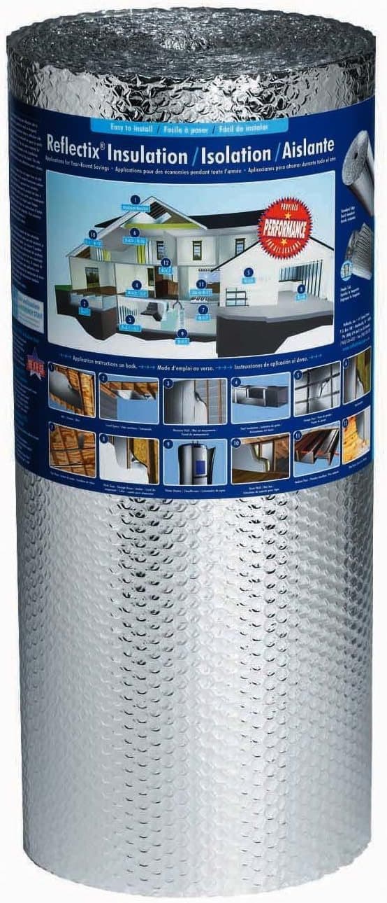 Reflectix BP24025 24-Inch by 25-Feet Bubble Pack Insulation, 1-Unit