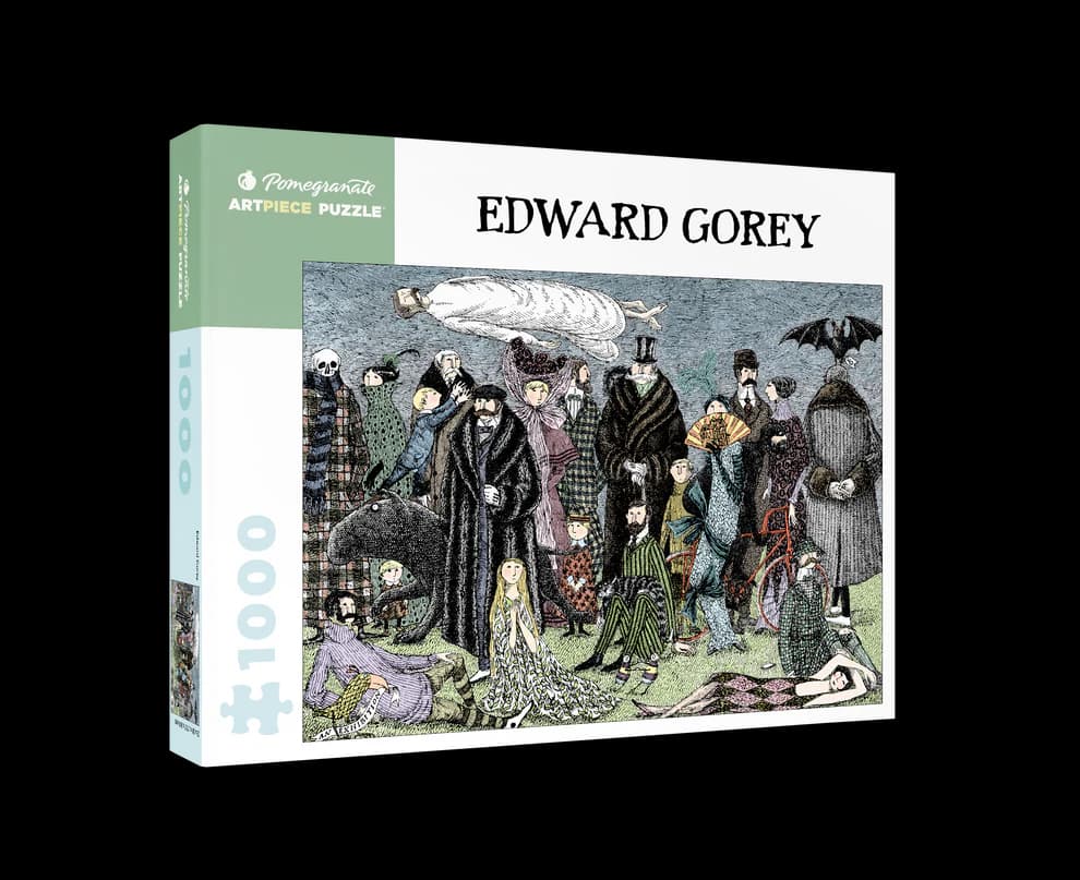 Pomegranate Edward Gorey 1000 Piece Jigsaw Puzzle