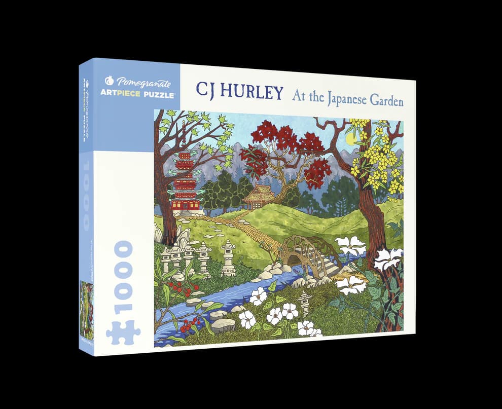 CJ Hurley: At the Japanese Garden 1000-Piece Jigsaw Puzzle
