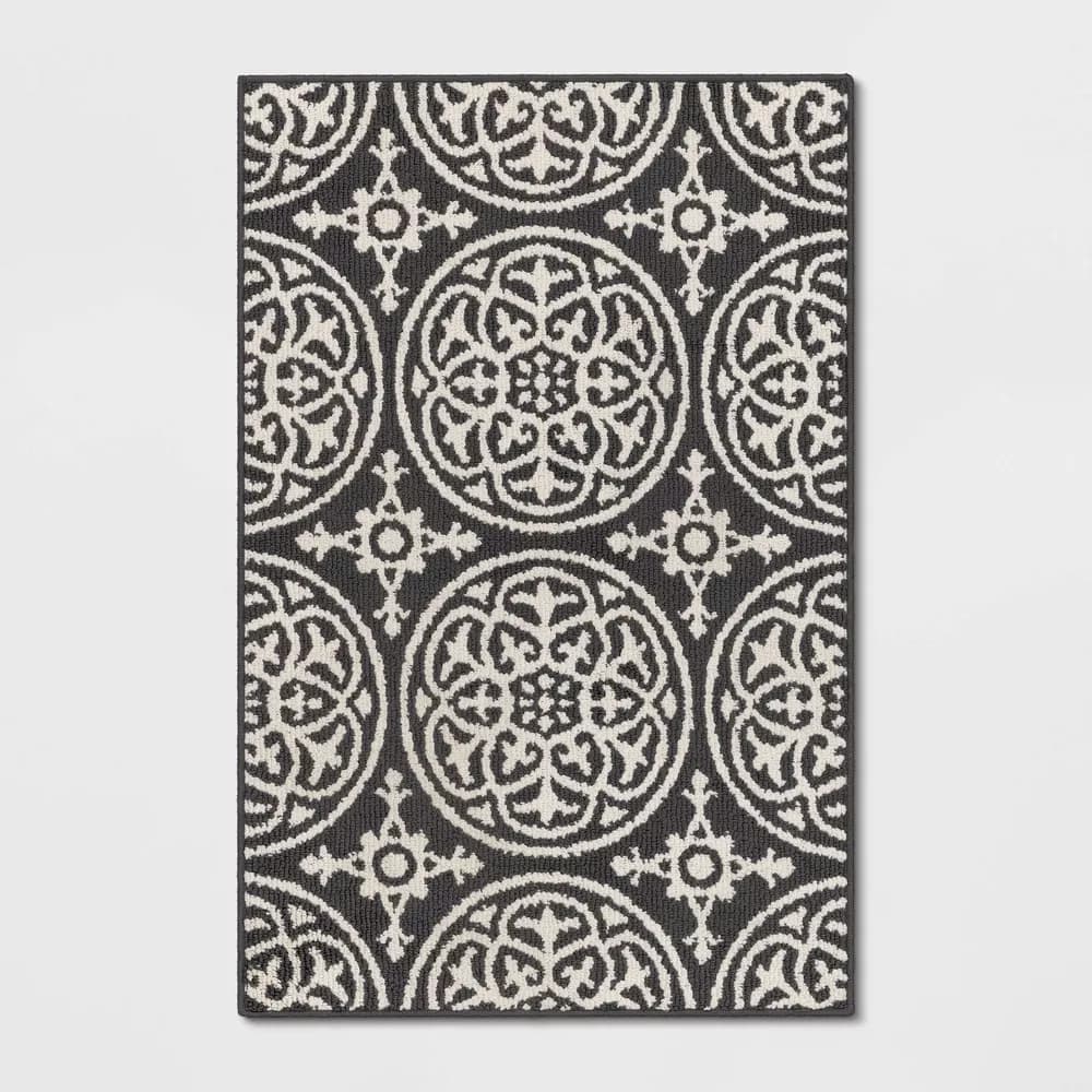 Medallion Washable Tufted And Hooked Rug - Threshold&153