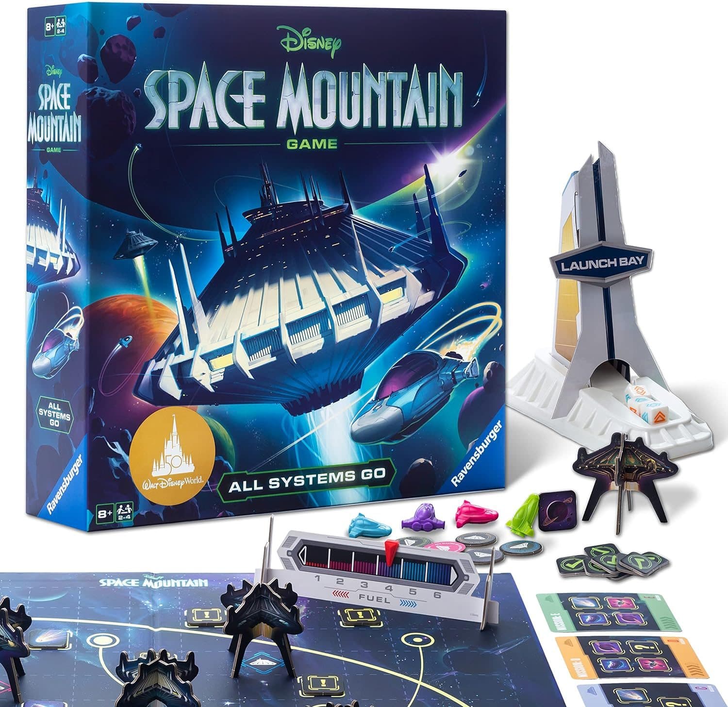 Disney Space Mountain, All Systems Go – an Exciting Racing Game Based on The Classic Disney Attraction