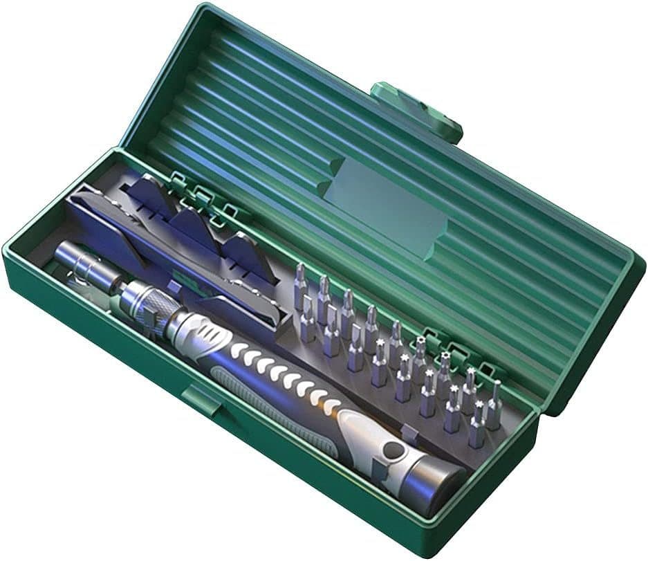 25 in 1 Screwdriver Set, Electronics Precision Screwdriver, Magnetic Multi-Bit Repair Tool Kit for Phone, Computer, Game Console, Household Appliances