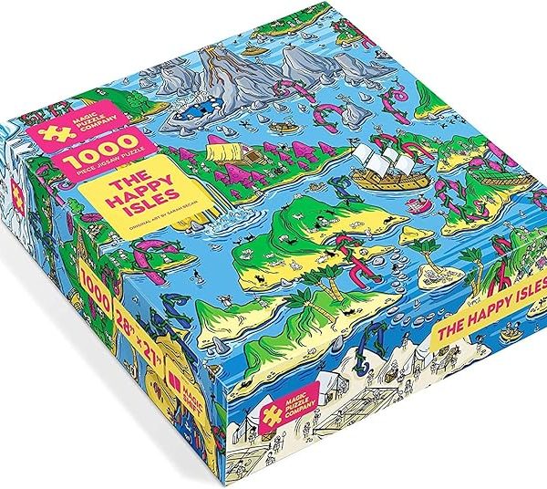 The Happy Isles • 1000-Piece Jigsaw Puzzle from The Magic Puzzle Company