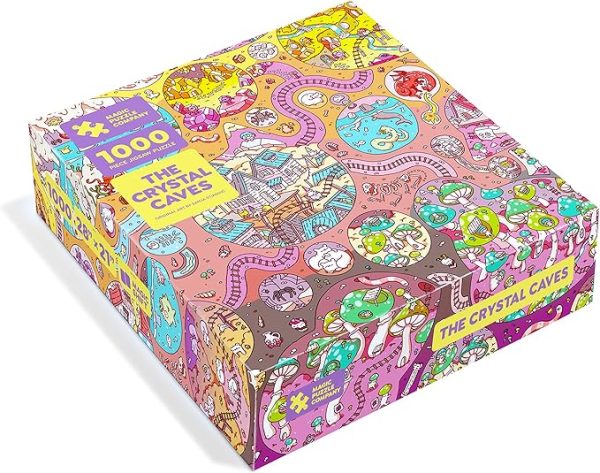 The Crystal Caves • 1000 Piece Jigsaw Puzzle from The Magic Puzzle Company