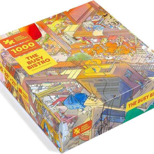 The Busy Bistro • 1000 Piece Jigsaw Puzzle from The Magic Puzzle Company