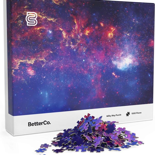 BetterCo Milky Way Puzzle 1000 Pieces -Difficult Jigsaw Puzzles 1000 Pieces