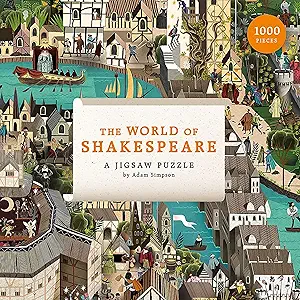 Laurence King The World of Shakespeare 1000 Piece Puzzle