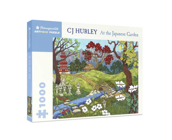 CJ Hurley: At the Japanese Garden 1000-Piece Jigsaw Puzzle