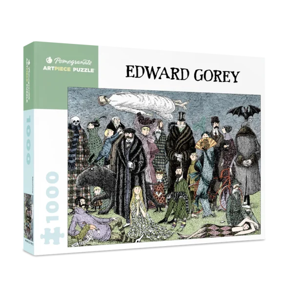 Pomegranate Edward Gorey 1000 Piece Jigsaw Puzzle
