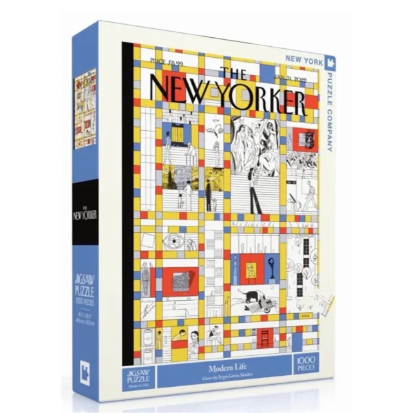 The New Yorker Modern Life 1000 Piece Puzzle